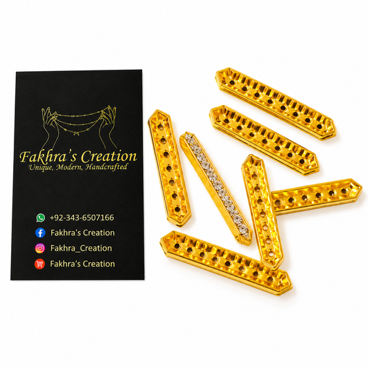 Golden Jewelry connectors | Double connectors