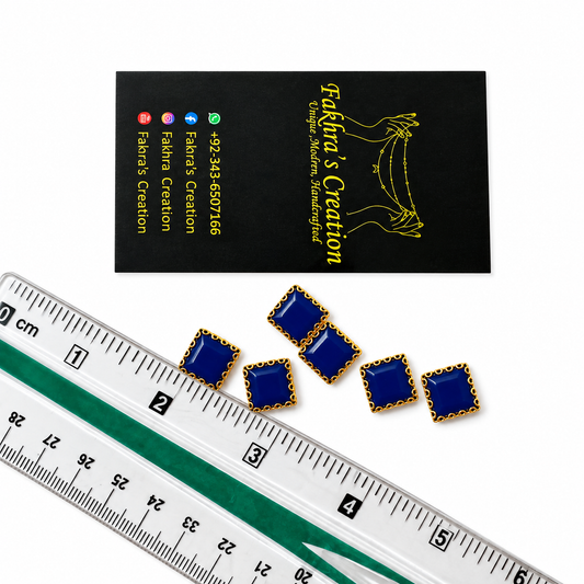 Small Square Matte Stones