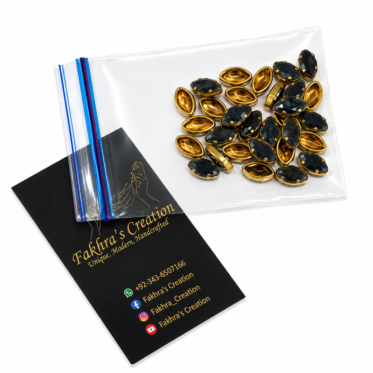 Large Leaf Smoke kundan 10gm