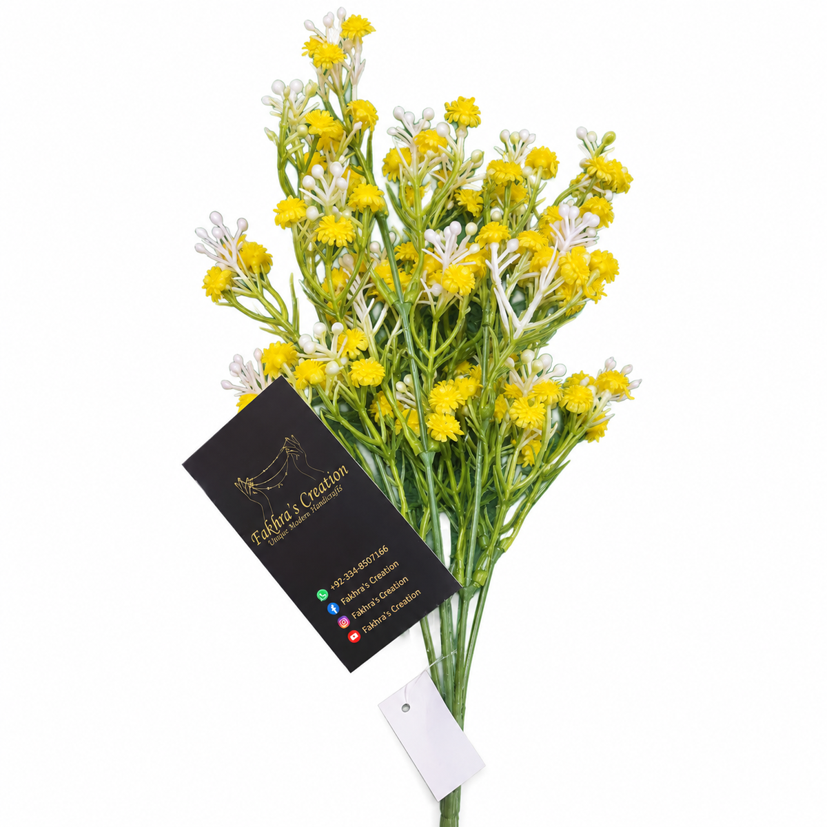 Soft Baby Breath Yellow Each Bunch