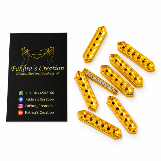 Golden Jewelry connectors | Double connectors