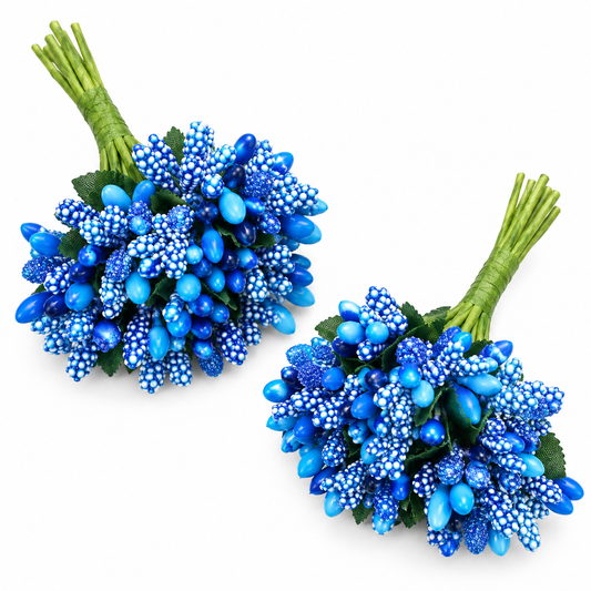 Blue Stamens Each Bunch