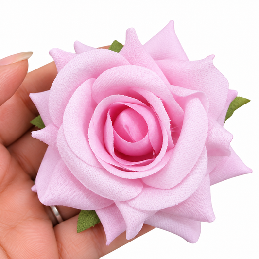 Light Pink Velvet Roses Each Piece
