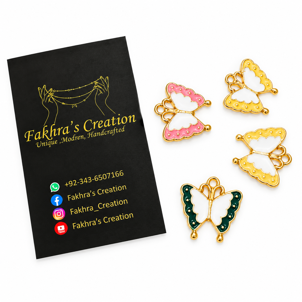 Bracelet charms DIY Jewelry| Butterfly MIX