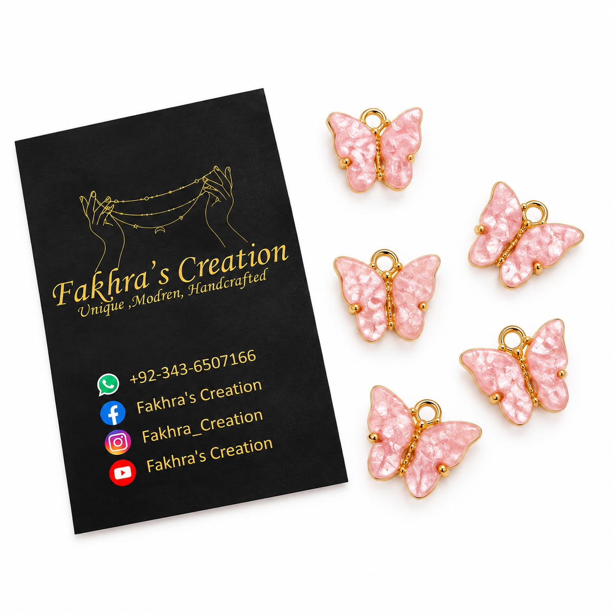 Bracelet charms For DIY Jewelry| Butterfly