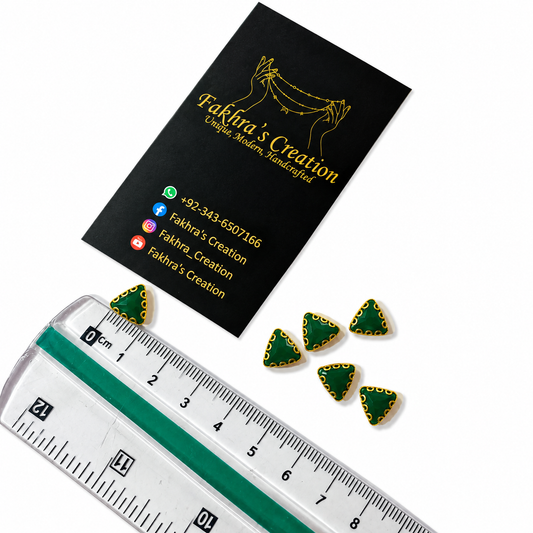 Tiny Triangle Matte Stones
