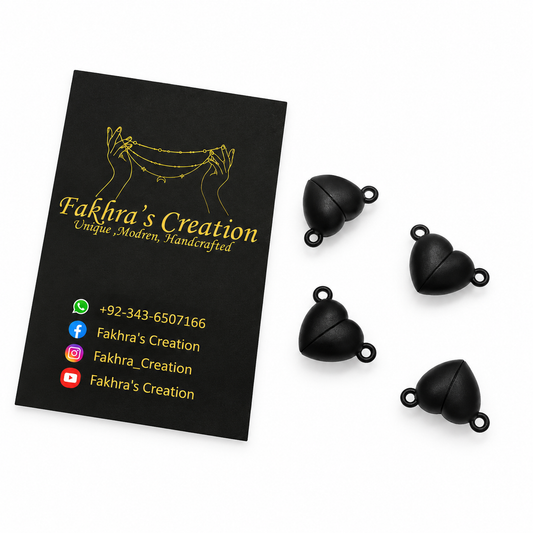 Bracelet charms For DIY Jewelry| Magnetic Heart