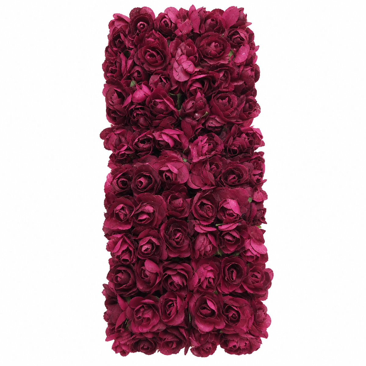 Maroon Paper Rose Bunch