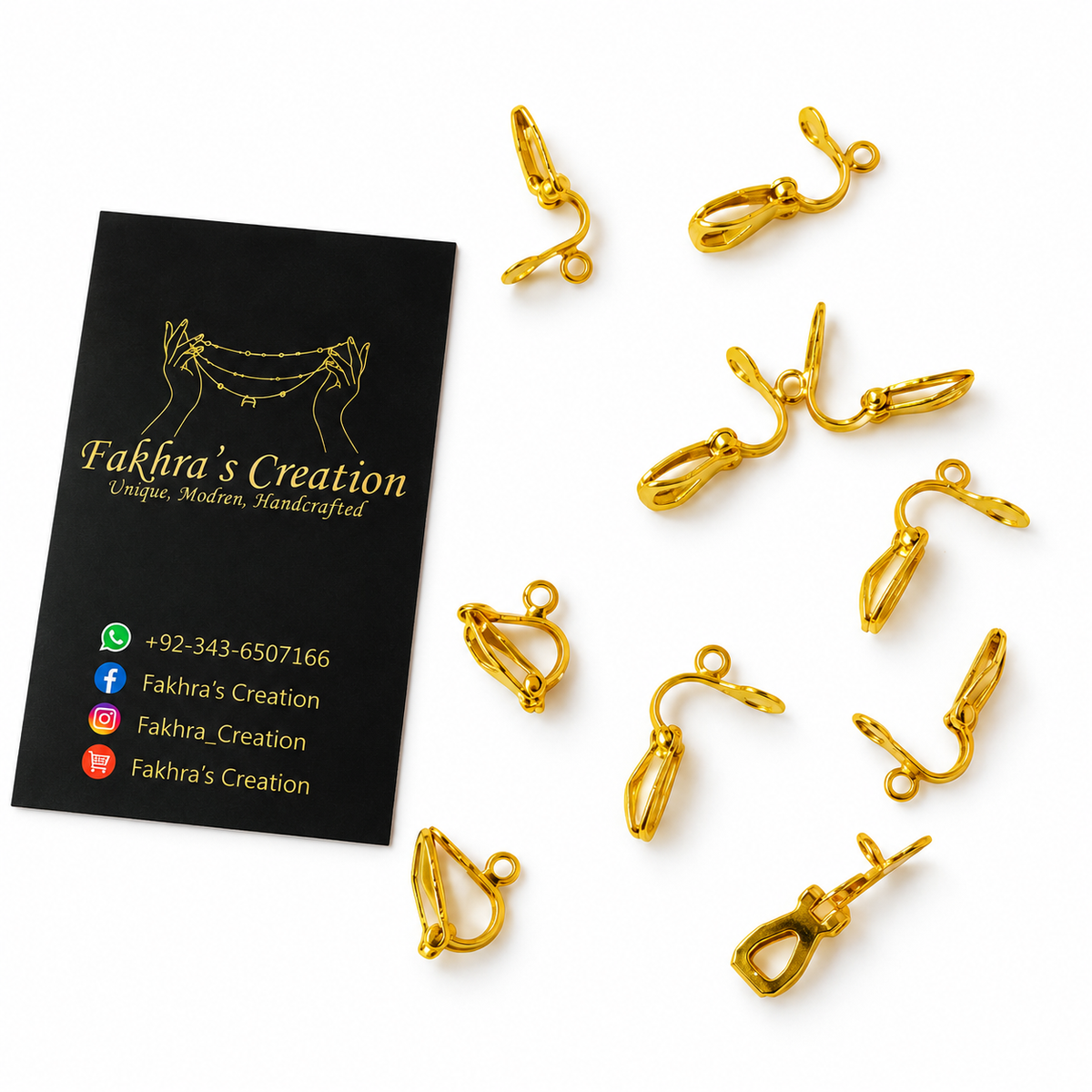 5 Pcs Nose Ring Chutki Base