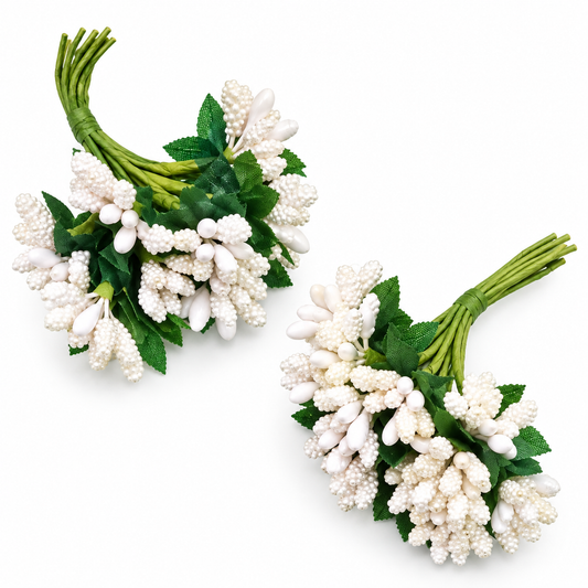 OffWhite Stamens Each Bunch