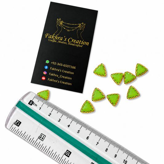 Small Triangle Matte Stones