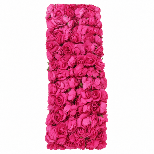 Shocking Pink Paper Rose Bunch