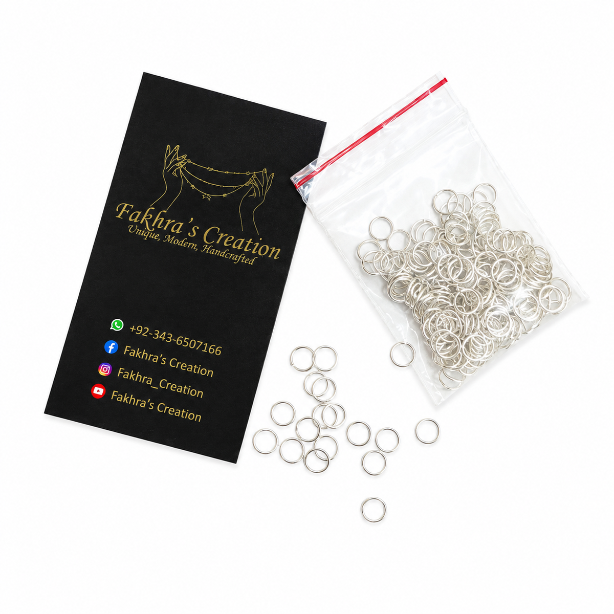Silver Jump-rings | Connectors