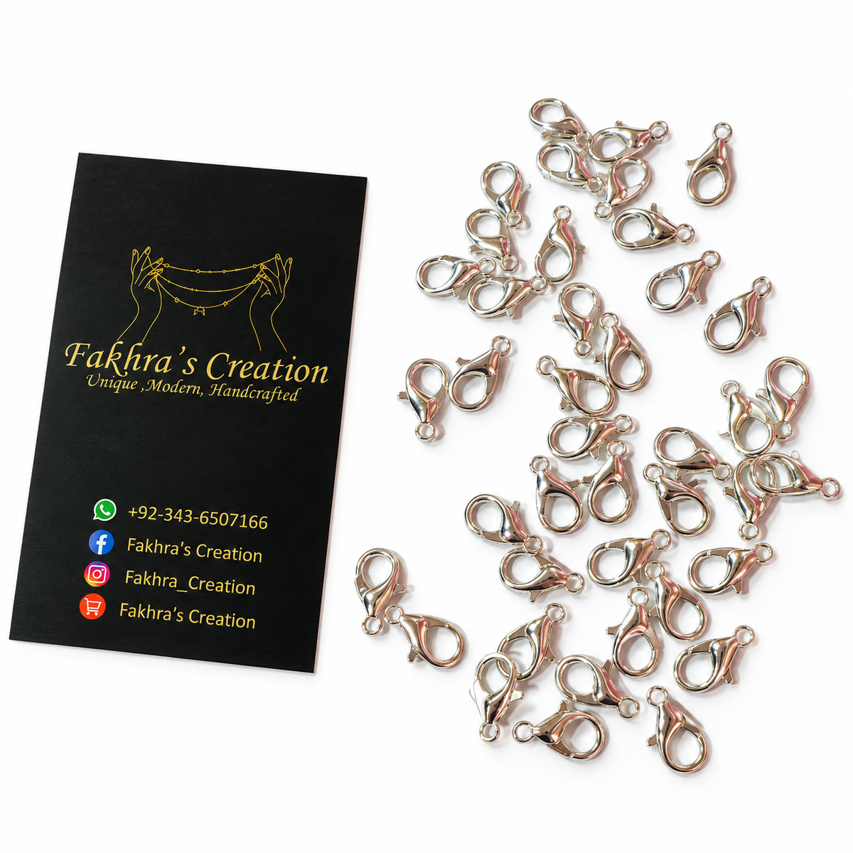 5 Pcs Bracelet Lock | Chain Locks | Lobster