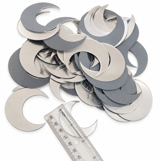 Silver Moon Acrylic Cutting Pair