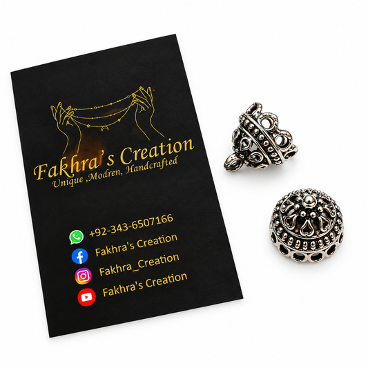 Silver Antique Small jhumki