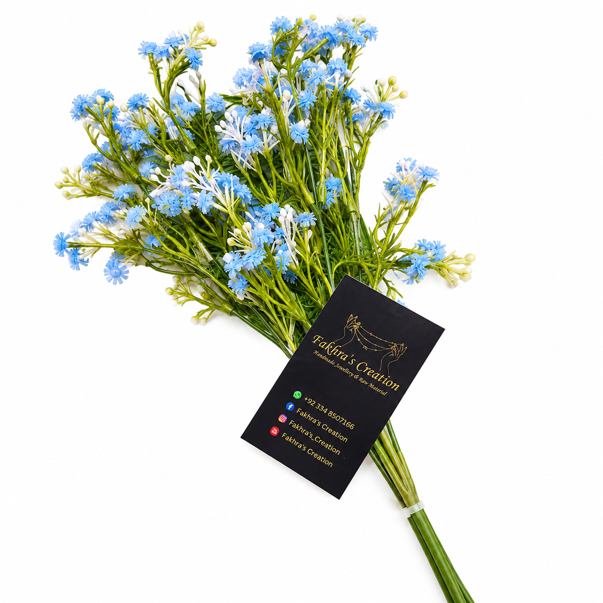 Soft Baby Breath Sky blue Each Bunch
