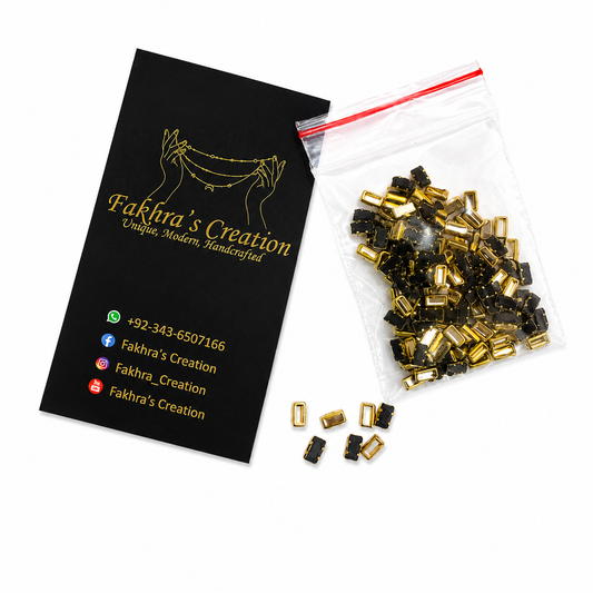 Rectangle Shape Kundan 10gm