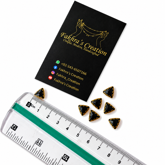 Tiny Triangle Matte Stones