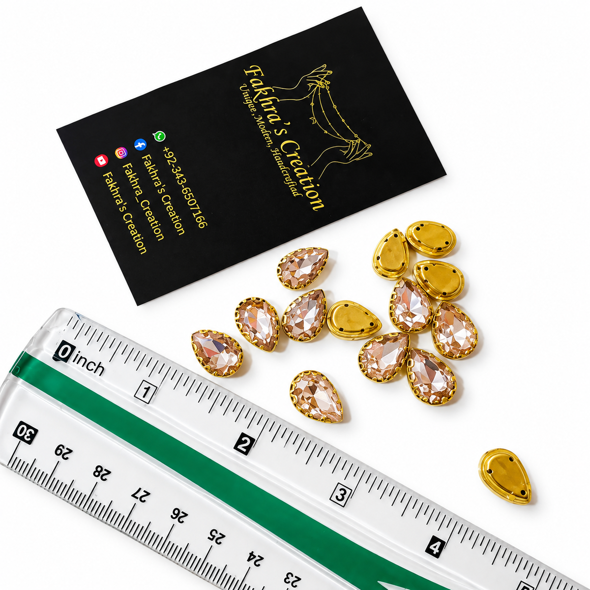 Small Crystal Drop Stones For DIY Jewelry